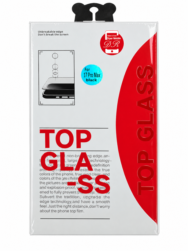 گلس صحفه نمایش گوشی مدل Top Glass